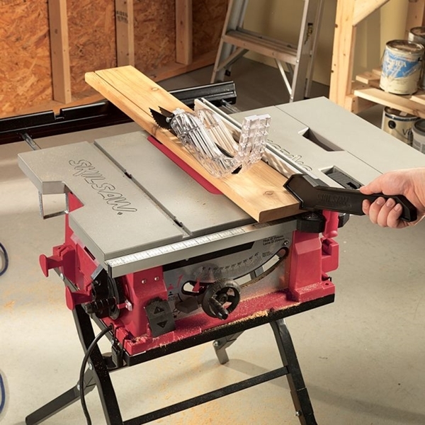 SKILSAW 341002 Table Saw with Folding Stand, 120 V, 13 A, 1800 W, 10