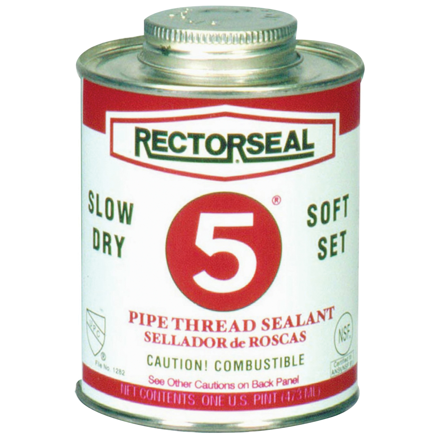 RECTORSEAL 25431 Thread Sealant, Paste, Yellow, 1 pt Can. Shop Koopman