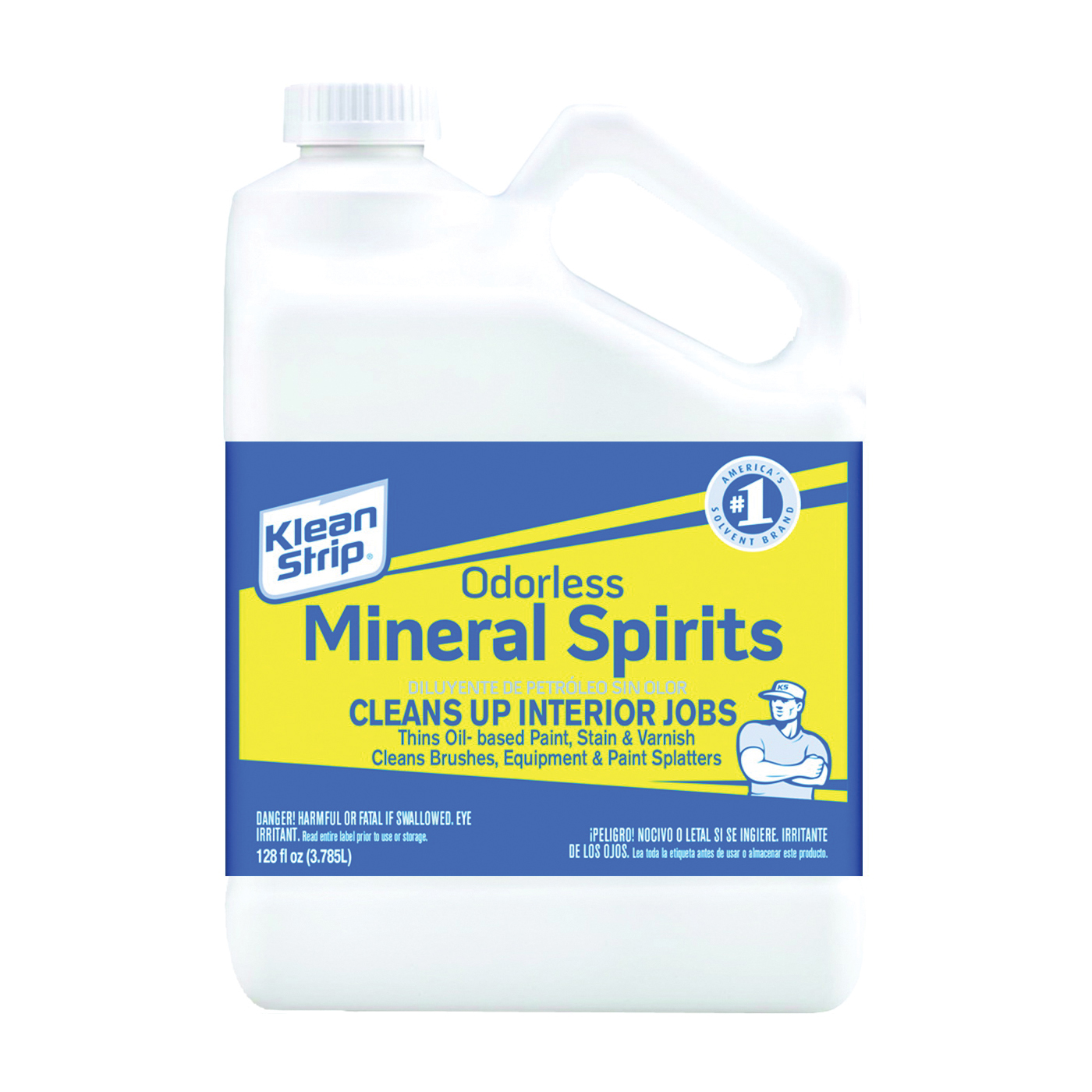 Klean Strip GKSP94214CA Mineral Spirit Thinner, Liquid, Aromatic