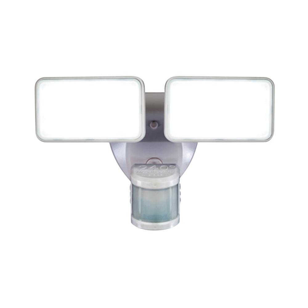 Heath Zenith DualBrite HZ-5869-WH Motion Activated Security Light, LED