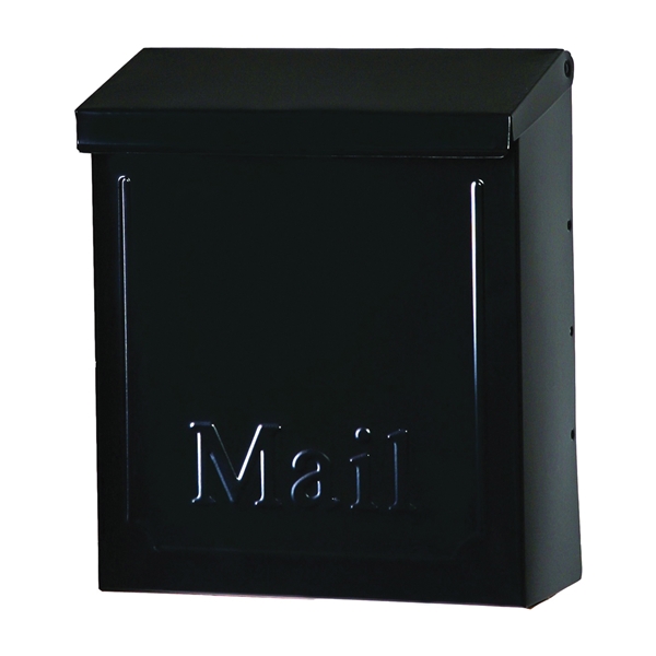 Gibraltar Mailboxes Townhouse Thvkb001 Mailbox 260 Cu In Capacity Steel Powder Coated Black