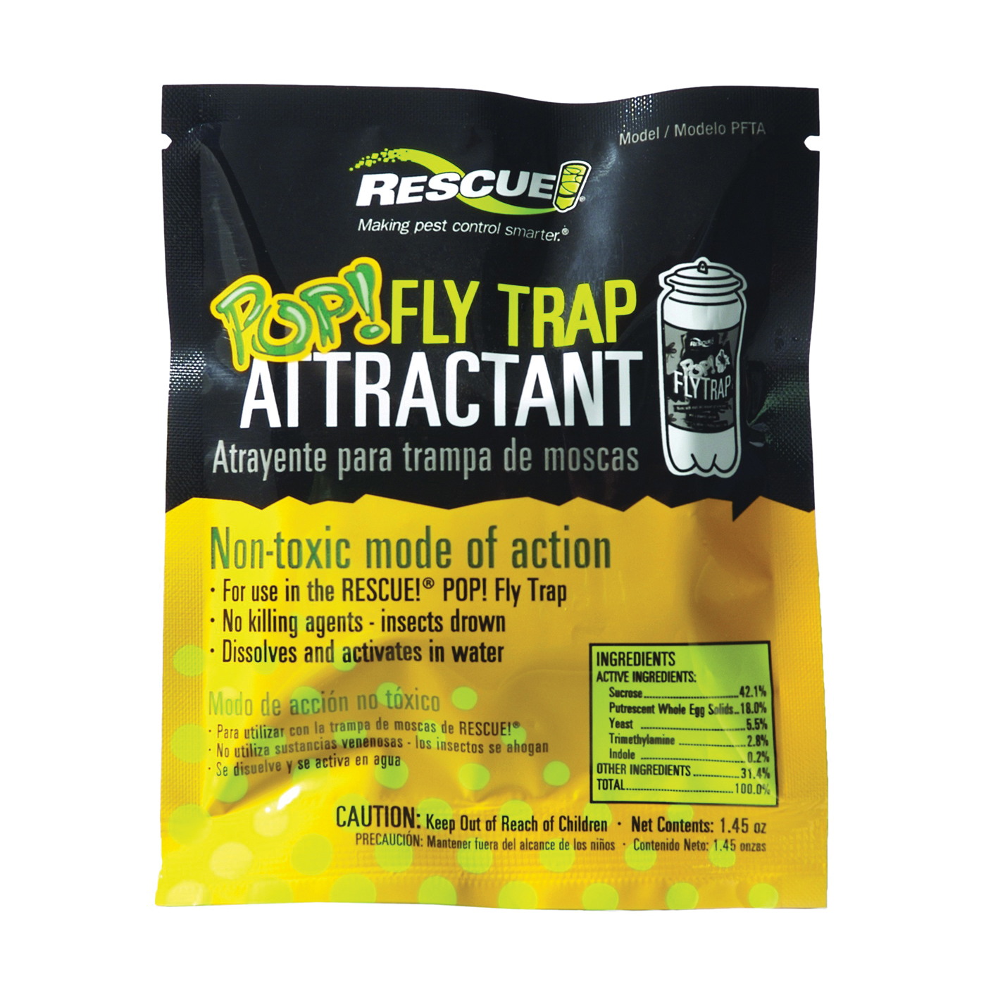 RESCUE POP! PFTA-DB12 Fly Trap, 1.45 oz Refill Pack. Shop Koopman