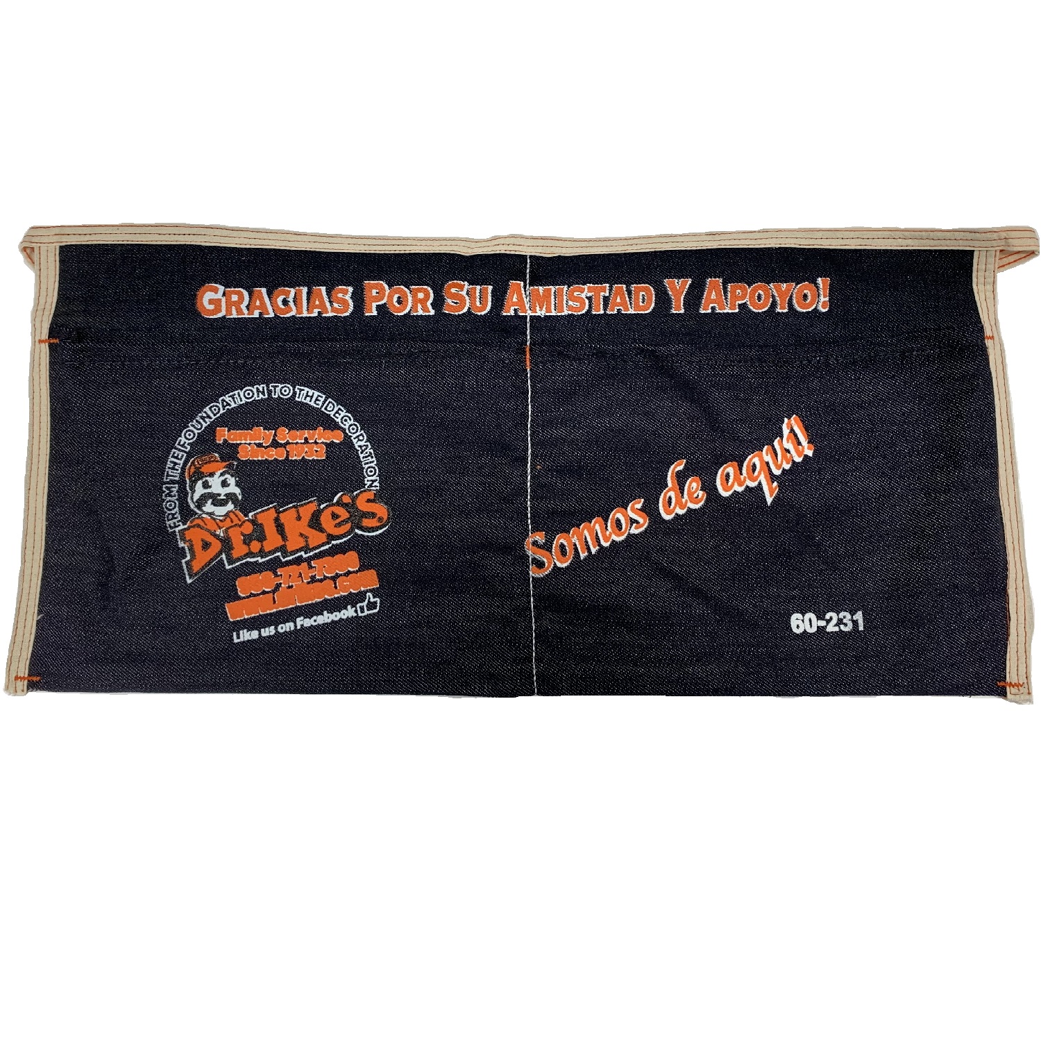 Dr. Ike's DENIM APRON